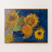 Vincent Van Gogh Six Sonnenblumen 1888 Puzzle (Horizontal)