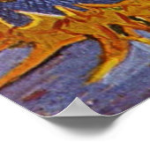 Vincent van Gogh Six Sonnenblumen Gallery Poster (Ecke)