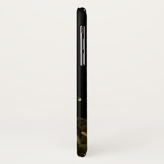 Vincent Van Gogh Skeleton mit einer brennenden Zig Case-Mate iPhone Hülle (Hinten/Links)