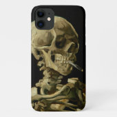 Vincent Van Gogh Skeleton mit einer brennenden Zig Case-Mate iPhone Hülle (Rückseite)