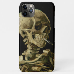Vincent Van Gogh Skeleton mit einer brennenden Zig Case-Mate iPhone Hülle
