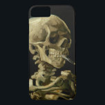 Vincent Van Gogh Skeleton mit einer brennenden Zig Case-Mate iPhone Hülle<br><div class="desc">Vincent Van Gogh Skeleton mit einem Branding-Zigarette Vintag Fine Art Phone Case</div>
