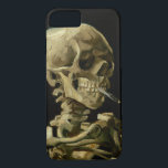 Vincent Van Gogh Skeleton mit einer brennenden Zig Case-Mate iPhone Hülle<br><div class="desc">Vincent Van Gogh Skeleton mit einem Branding-Zigarette Vintag Fine Art Phone Case</div>