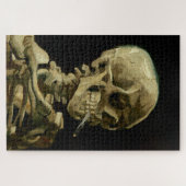 Vincent Van Gogh Skeleton mit einer brennenden Zig Puzzle (Horizontal)