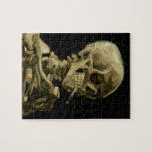 Vincent Van Gogh Skeleton mit einer brennenden Zig Puzzle (Horizontal)