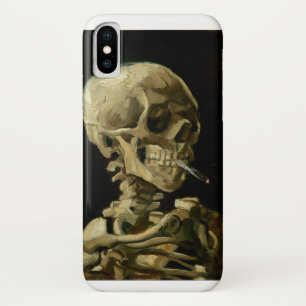 Vincent Van Gogh Skelett mit brennender Zigarette Case-Mate iPhone Hülle