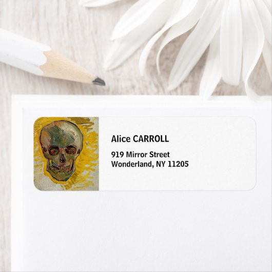 Vincent van Gogh - Skull 1887 #2 (Insitu)