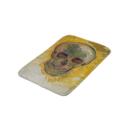 Vincent van Gogh - Skull 1887 #2 Badematte (Schrägansicht)