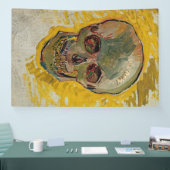 Vincent van Gogh - Skull 1887 #2 Banner (Messe)