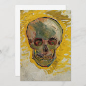 Vincent van Gogh - Skull 1887 #2 Einladung (Vorne/Hinten)