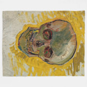 Vincent van Gogh - Skull 1887 #2 Fleecedecke (Vorderseite (Horizontal))
