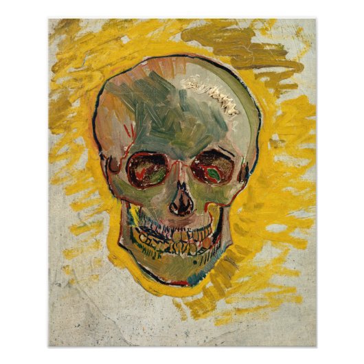 Vincent van Gogh - Skull 1887 #2 Fotodruck (Vorne)