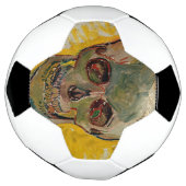 Vincent van Gogh - Skull 1887 #2 Fußball (Gedreht)