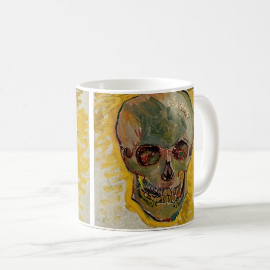 Vincent van Gogh - Skull 1887 #2 Kaffeetasse (VorderseiteRechts)
