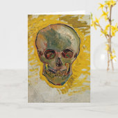 Vincent van Gogh - Skull 1887 #2 Karte (Gelbe Blume)