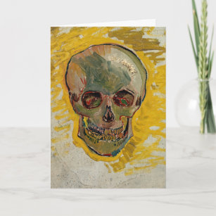 Vincent van Gogh - Skull 1887 #2 Karte