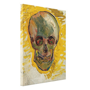 Vincent van Gogh - Skull 1887 #2 Leinwanddruck