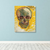 Vincent van Gogh - Skull 1887 #2 Leinwanddruck (Insitu (Holzboden))