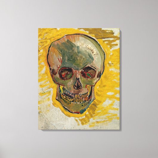 Vincent van Gogh - Skull 1887 #2 Leinwanddruck (Vorderseite)