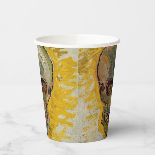 Vincent van Gogh - Skull 1887 #2 Pappbecher (Links)