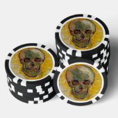 Vincent van Gogh - Skull 1887 #2 Pokerchips (Stapel)