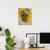 Vincent van Gogh - Skull 1887 #2 Poster (Heimbüro)