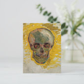 Vincent van Gogh - Skull 1887 #2 Postkarte (Stehend Vorderseite)