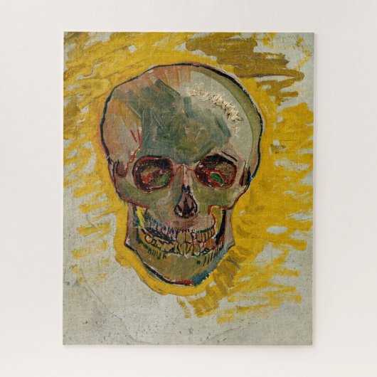 Vincent van Gogh - Skull 1887 #2 Puzzle (Vertikal)