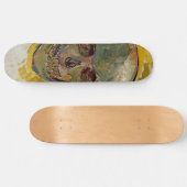 Vincent van Gogh - Skull 1887 #2 Skateboard (Horizontal)