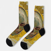 Vincent van Gogh - Skull 1887 #2 Socken (Linkes Detail)