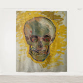 Vincent van Gogh - Skull 1887 #2 Wandteppich (Vorderseite)