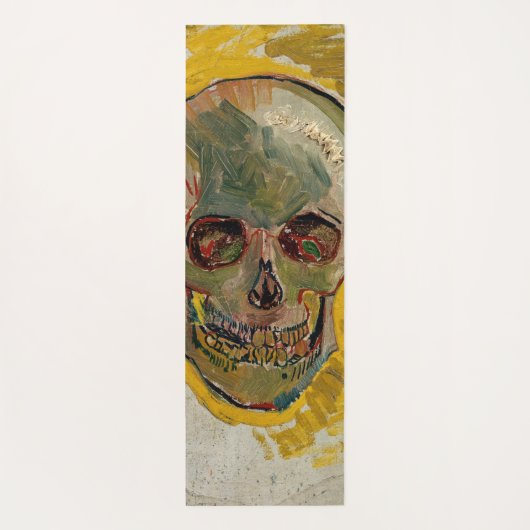Vincent van Gogh - Skull 1887 #2 Yogamatte (Rückseite)
