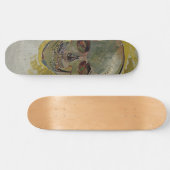 Vincent van Gogh Skull Gallery Skateboard (Horizontal)