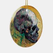Vincent Van Gogh - Skull in Profile - Fine Art Keramik Ornament (Rechts)