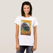 Vincent Van Gogh - Skull in Profile - Fine Art T-Shirt (Vorne ganz)