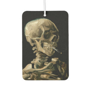 Vincent van Gogh - Skull mit brennender Zigarette Autolufterfrischer