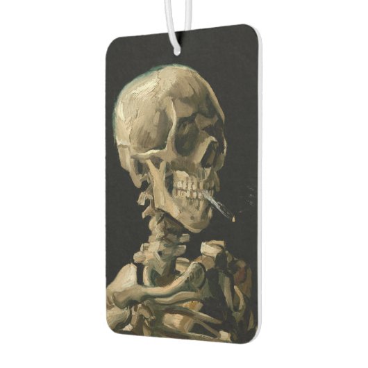 Vincent van Gogh - Skull mit brennender Zigarette Autolufterfrischer (Links)