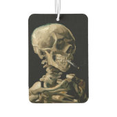 Vincent van Gogh - Skull mit brennender Zigarette Autolufterfrischer (Rückseite)