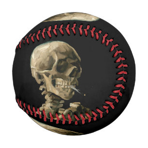 Vincent van Gogh - Skull mit brennender Zigarette Baseball