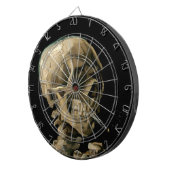 Vincent van Gogh - Skull mit brennender Zigarette Dartscheibe (Vorderseite rechts)