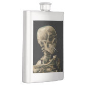 Vincent van Gogh - Skull mit brennender Zigarette Flachmann (Rechts)