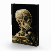 Vincent van Gogh - Skull mit brennender Zigarette Fotoblock (Rechts)