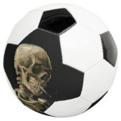 Vincent van Gogh - Skull mit brennender Zigarette Fußball (Dreiviertel)
