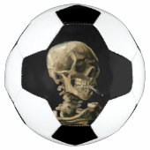 Vincent van Gogh - Skull mit brennender Zigarette Fußball (Vorderseite)