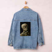 Vincent van Gogh - Skull mit brennender Zigarette Jeansjacke (Hangar)