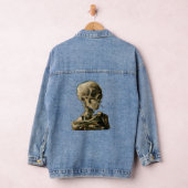 Vincent van Gogh - Skull mit brennender Zigarette Jeansjacke (Hangar)