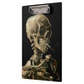 Vincent van Gogh - Skull mit brennender Zigarette Klemmbrett (Links)