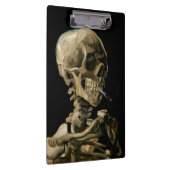 Vincent van Gogh - Skull mit brennender Zigarette Klemmbrett (Rechts)