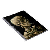 Vincent van Gogh - Skull mit brennender Zigarette Notizblock (Rechte Seite)