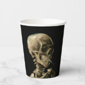 Vincent van Gogh - Skull mit brennender Zigarette Pappbecher (Rückseite)